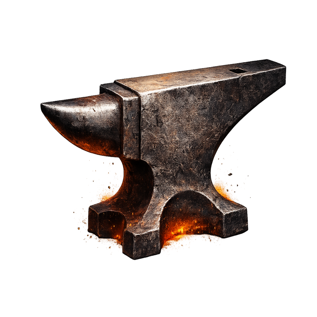 ECU-Forge anvil logo